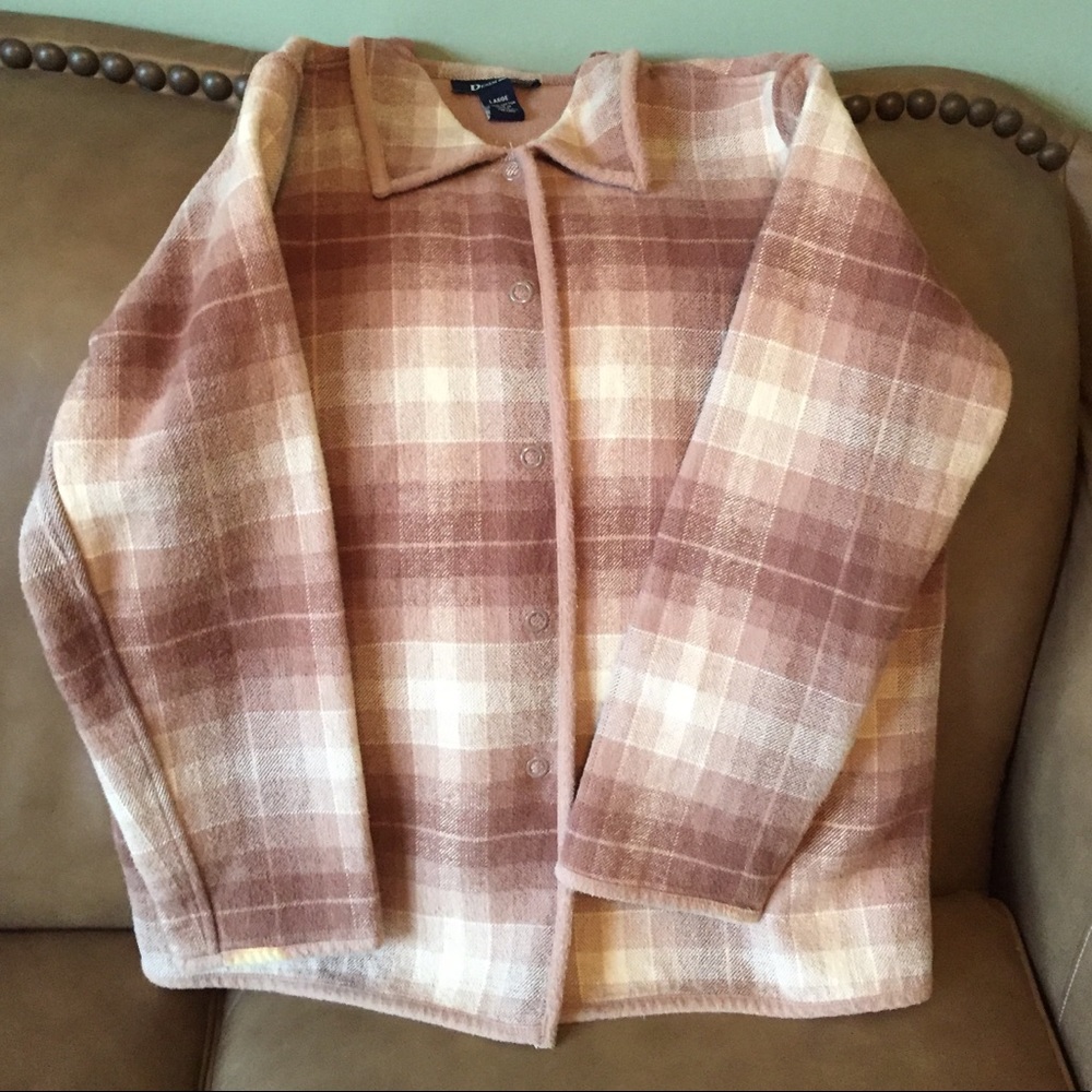 Denim& Co.  coat size Large